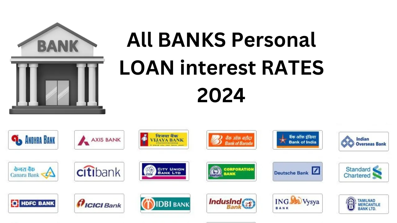 Personal Loan Interest Rates All Banks- Latest Rates 2024