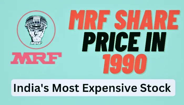 MRF share price in 1990 to 2024